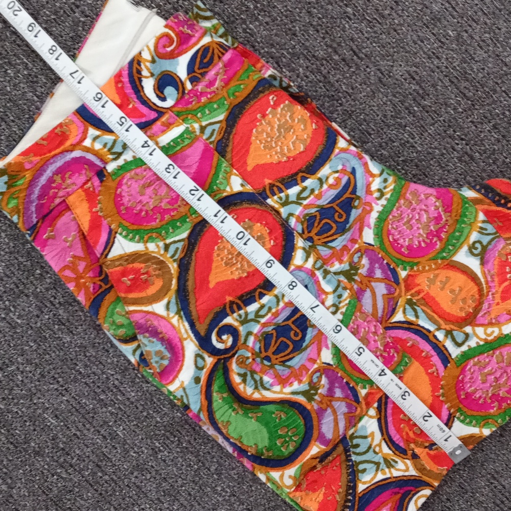 🧡Mr. Turk🧡 - Multicolor Paisley Print Jacquard Cotton Short - Picture 11 of 14